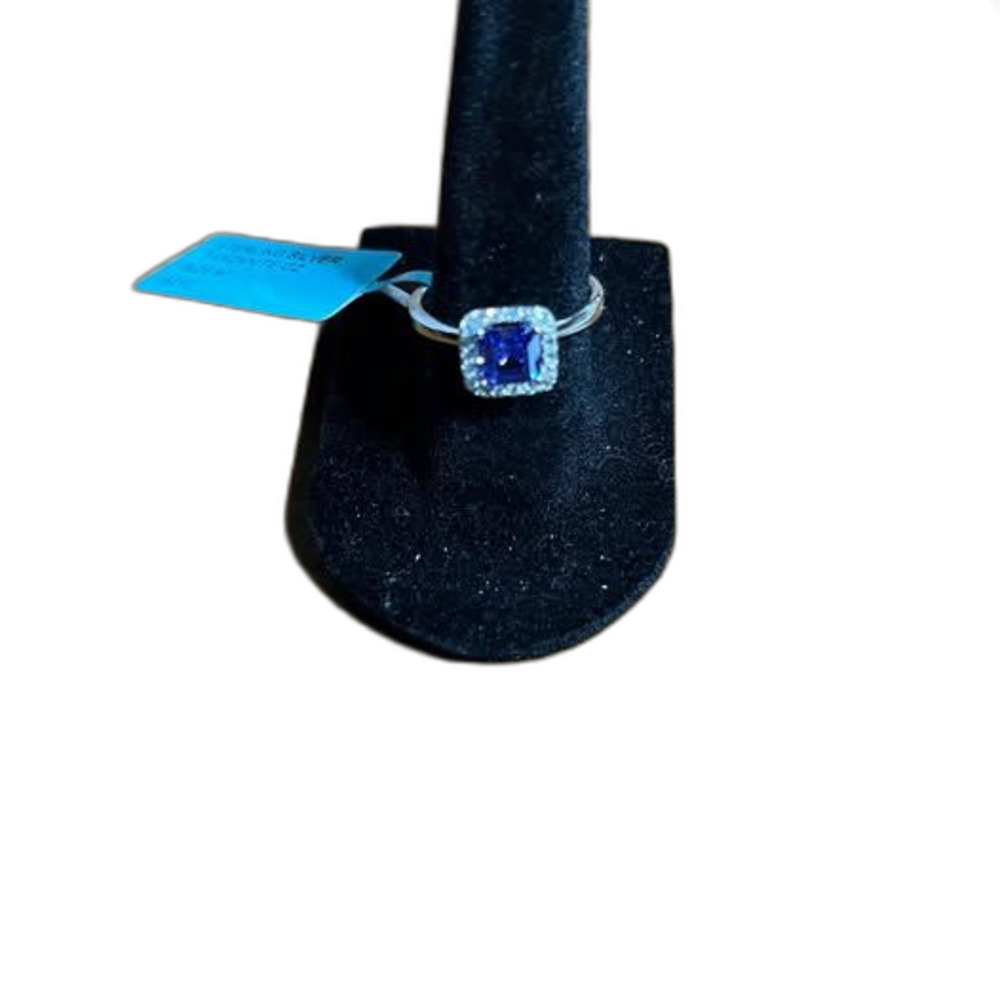 Sterling silver Tanzanite ring